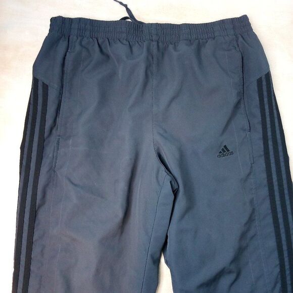 Adidas Clima365 3 Stripe Mesh Lined Wind Pants Joggers Trainers - Picture 2 of 9